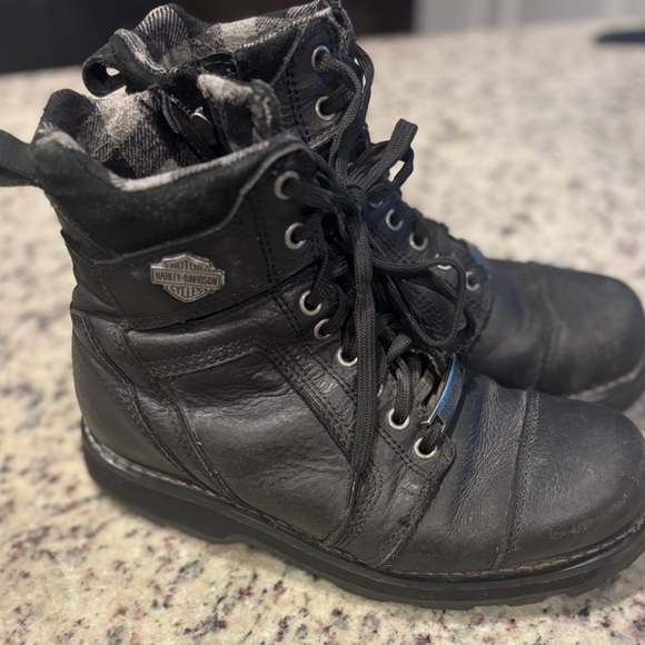 Harley Davidson Men’s Carter boots size 8 1/2 - Picture 2 of 8
